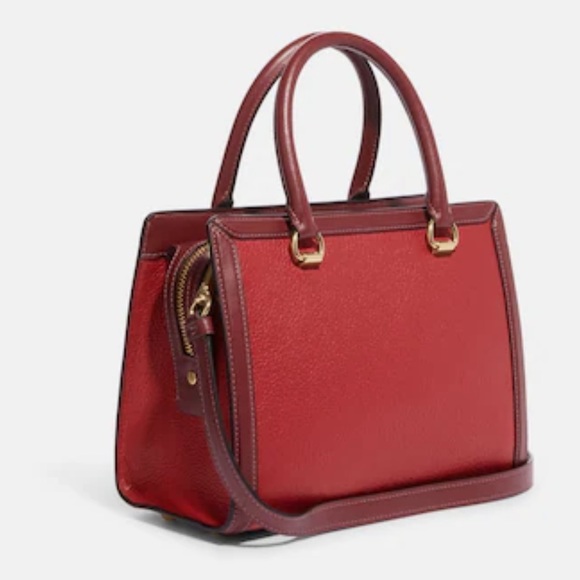 Coach Grace Carryall In Colorblock Crossbody Hand Bag - Picture 8 of 13